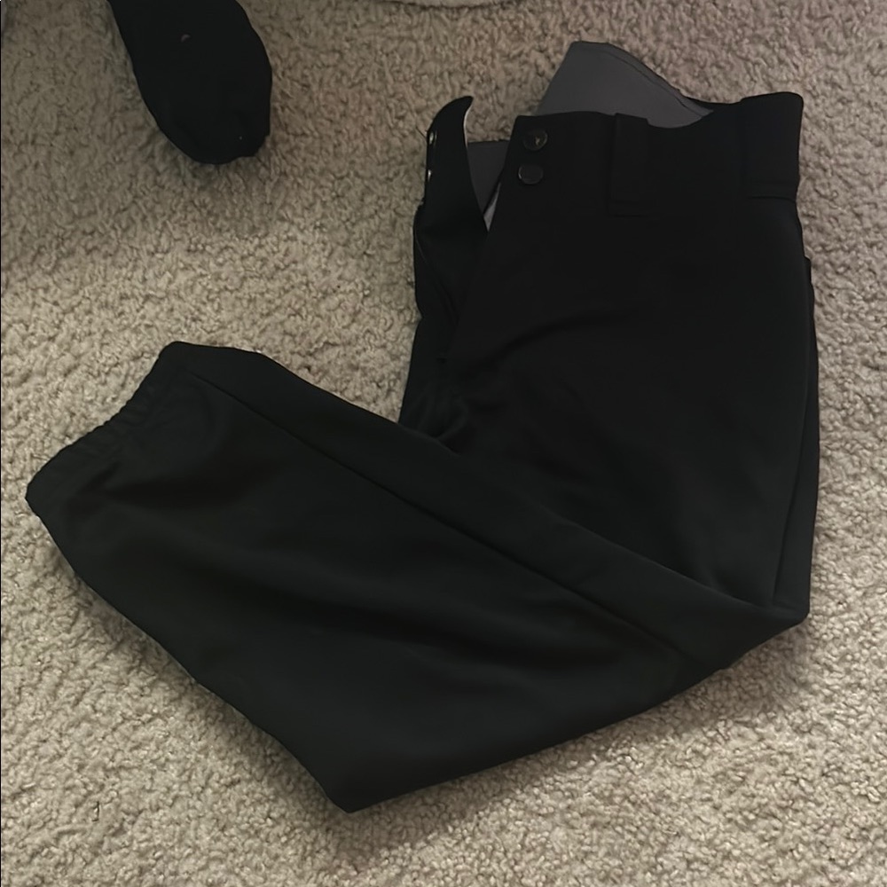 Women’s black softball pants